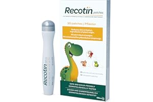 Novokill RECOTIN set curativo per punture d'insetto - 100% principi attivi naturali - 30 cerotti antizanzare e roll-on post morso - per la famiglia
