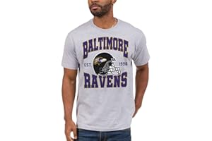 Junk Food Clothing x NFL - Baltimore Ravens - Teamhelm Erwachsene Unisex Fan T-Shirt