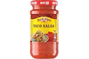 ‎OLD EL PASO Old El Paso Tortilla Taco Salsa Hot – Fruchtige, scharfe Tomaten-Salsa – 1 x 235 g