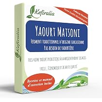 Ferment de Yaourt Matsoni (Réutilisable Illimité) Mode d'emploi Recettes Aide et conseils en Français - KEFIRALIA
