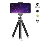 Treppiede Smartphone WolfAlive Universale per telefono e fotocamera, supporto per telefono cellulare e GoPro. Flessibile...