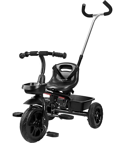 QPlay - Tricycle enfant 3en1 RITO STAR bleu