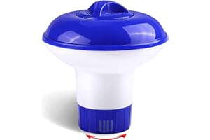 SINSEN Chlorine Dispenser,Small Chlorine Floating Dispenser,Hot Tub Floating Bromine,Chlorine Tablet Dispenser for Swimming Pool,Water Park, Spa