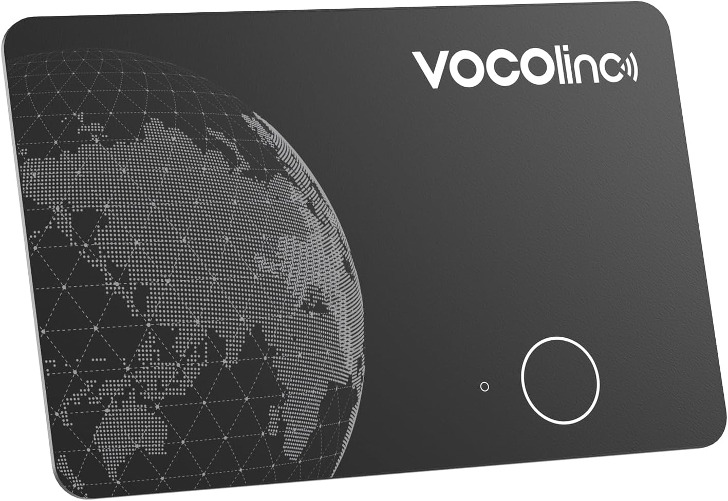 VOCOlinc Tarjeta alternativa de Air Tag compatible con Apple Donde Es y Android Google Buscar mi dispositivo, Bluetooth recargable, tarjeta de rastreador ultra delgada para cartera/equipaje/bolsas