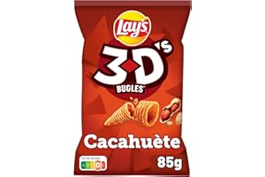 LAY'S Biscuits soufflés saveur cacahuète,85 g