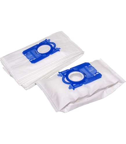 10 Sacchetti Per Aspirapolvere Philips + Filtro: Cityline, PowerLife, Mobilo, Sydney – Microfibra Premium