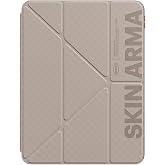 Skinarma iPad Air 11 2025 M3 - Air 11 2024 - Air 10.9 (4. ve 5. Nesil) ile Uyumlu Kılıf SkinArma Kabartma Baskı Tasarımlı 360