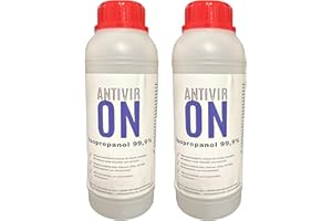 ‎OWL-FILAMENT 2x500ml 1Liter IPA Reiniger Antiviron Isopropanol Isopropylalkohol 99,9% IPA 2-Propanol Fettlöser Entfetter Reinigungsalkohol