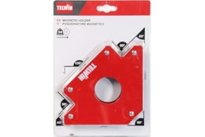Telwin Posizionatore Magnetico a Squadra per Saldatura, 34 Kg Trascinamento