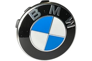 BMW Cache-moyeux avec tour en chrome