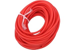 Gegong Tubo in Lattice Fionda, Tubo in Lattice da 32,8 Piedi Corda Elastica 1,7 mm ID / 4,5 mm OD per Fionda Catapulta Caccia all'aperto Fitness