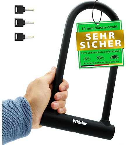 On-Guard Unisex – Erwachsene Onguard Neon Fahrradschloss, grau, 1size Sport & Freizeit