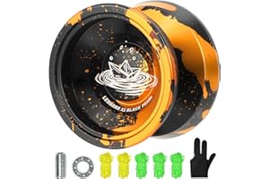 REAQUE Yoyo für Kinder, Erwachsene Responsive JoJo Anfänger Yoyo mit Yo-Yo Strings Pouch Handschuh Wettbewerbsfähiges Yo Yo Spielzeug Geschenk für Kinder Jo Jo Ball für Anfänger Fortgeschrittene