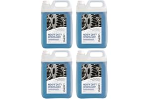 Liquipak Heavy Duty Degreaser & Cleaner 4x5L – Professional multisurface degreaser removes stubborn grease & grime, perfect for floors, walls, machinery, tools & industrial equipment.