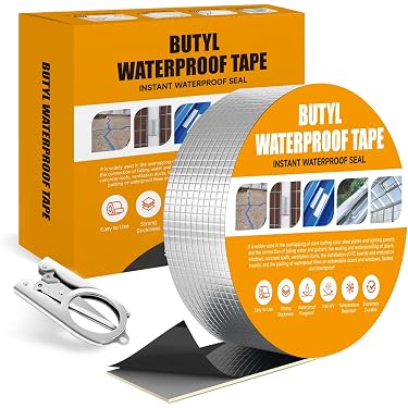 HASKYY Butylband Wasserdicht - 5 Cm X 5 M Aluminium Produktbild-Vorschau 5