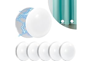 Heveer magnetyczne obciążniki, zasłony okrągłe, ciężarki zasłon prysznicowych, obrusy 6 szt.