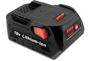 EICHXO 18V 5.0Ah Li-Ion Batería para AEG 18V Bateria L1840R L1850R L1850R-X4 para Ridgid 18V Batería R840083 R840085