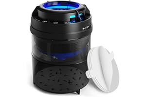 CONOPU Lampara UV, Antimosquitos Electrico - 18W, Matamoscas Exterior e Interior, 365nm, Negro