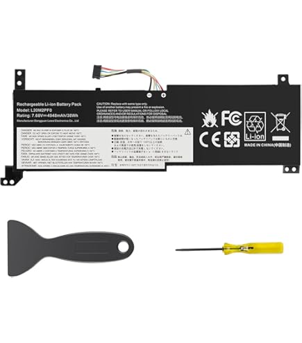 Batteria Originale Lenovo L20C2PF0 38Wh 7.68V | Compatibile Con IdeaPad 3-17ADA6, 5 Chromebook 14ITL6, K14 | Nuova E 100% Originale