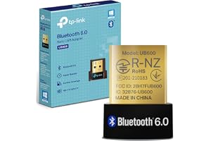 TP-Link UB600 - Adaptador WiFi USB, Bluetooth 6.0, Nano, para PC | Adaptador WiFi USB para PC. Instalación Plug & Play. Conexión Estable. Compatible con Windows y macOS.