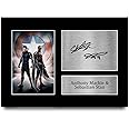 HWC Trading A4 Anthony Mackie & Sebastian Stan The Falcon and the Winter Soldier Gifts Printed Signed Autograph Picture for TV Show Fans - A4