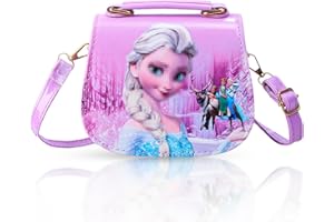 Chukua Kinderhandtasche Els - Tasche Umhängetasche Kinder Mädchen Prinzessin Handtasche Kindertasche Schultertasche mit Verstellbarem Gurt zum Ausgehen oder Reisen, Geschenke Mädchen Girls