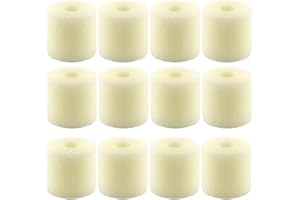 XUHN Esponja de Filtro Adecuada para Eheim 2618080 Aquaball 2208 2210 2212/60 130 180 Biopower 4004320 160 200 240 (12 Paquetes de Hilo de Filtro)