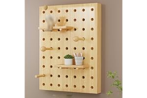 STHOYN Multifuncionales De La Tapa Contador Luz Pueden Almacenar Artículos, Cuadro para Tapar Cuadro Electrico del Hogar del Interruptor Montada En La Pared(Vertical,60 * 50CM_Original Wood)