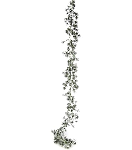 Künstliche Lärchengirlande Mit Zapfen 190 Cm – Winterliche Weihnachtsdekoration Für Fenster, Türen Und Geländer