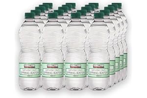 EMBO Kirkland Chase Spring Sparkling Water 500ml - 20 Bottled Multipack, Fresh for Better Health, Hygienic and Maintain Good Health | Bulk Water Bottles (Pack of 20 x 500ml)