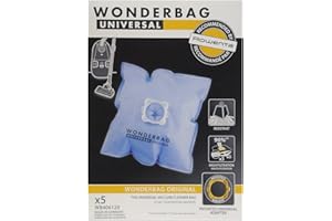 ROWENTA Wonderbag WB406120 Sacchetto aspirapolvere universale - raccomandato per Roventa - 5Pz