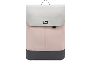 ‎LOVEVOOK LOVEVOOK Rucksack Damen, Verbessert Großer Laptop Schulrucksack Mädchen Teenager mit 15,6 Zoll Laptopfach, Wasserdichter Schultasche Daypack Cityrucksack Elegant Tasche für Schule Uni Reise Büro, Rosa