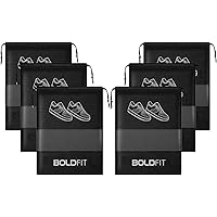 Boldfit Shoe Bag for Travel Bag for Man & Women Shoe Cover for Storage at Home Gym Reusable Travelling Accessories Organizer 