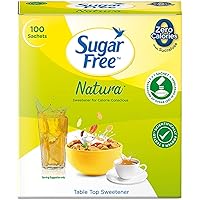 Sugarfree Natura Low Calorie Sweetner - 100 Sachet