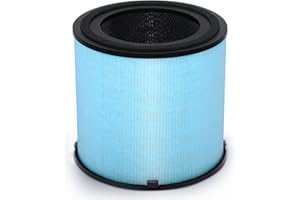 AIRTOK Filtro de reemplazo del purificador de aire AP1001, H13 True HEPA y filtros de carbón activado