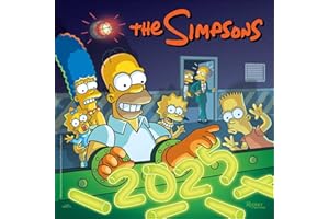 RIZZOLI Calendrier mural 2025 Les Simpsons