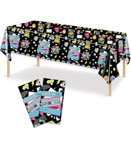 2 Tovaglie In Plastica Per L'80° Anniversario Del VE Day - 137x274 Cm, Decorazioni Per Feste A Tema, Union Jack, Rosso/Bianco/Blu, Impermeabili E Monouso