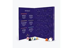 Artisan Coffee Co. Coffee Advent Calendar 2023 - Nespresso Compatible Pods - 6 Unique Coffee Capsules Perfect for Coffee Lovers - 100% Arabica Speciality Coffee