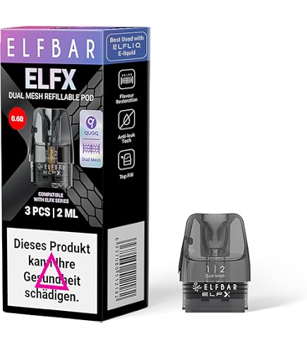 wie lange hält der akku einer elfbar Elfbar Pods ELFA Akku Basis 500 mAh USB-C – Mehrweg
