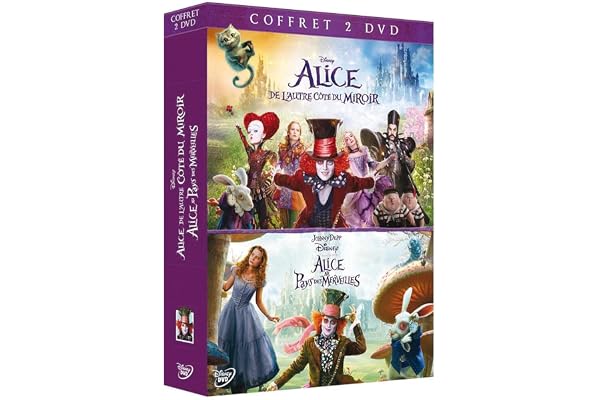 Pays des Merveilles + Alice de l'autre côté du Miroir