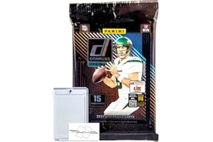 2024 Panini Donruss Football NFL Blaster Value Pack mit 15 Sammelkarten + Magnethalter + STREETCARDS Magnet! Suchen Sie nach Downtown!