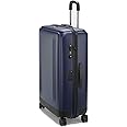 Zero Halliburton Edge Lightweight Polycarbonate Travel Case (Blue, Large Travel Case)
