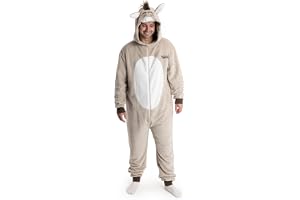 Shrek Donkey Unisex Beige Mysig Fleece-body