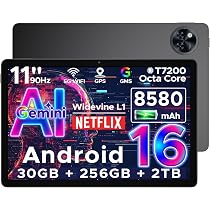 DOOGEE U11 Pro Android 16 AI Tablet, 11 Inch Android Tablets With