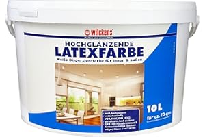 Wilckens Latexfarbe hochglänzend, 10 l, Weiß