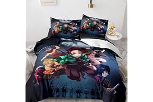 PYTRARTY Set copripiumino, biancheria da letto,completo letto singolo,copripiumino singolo,copripiumino singolo cotone.