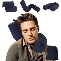 Coussin De Voyage Tour De Cou EPROICKS - Gris - Se Tord Et Se Plie - Pour Avion/train
