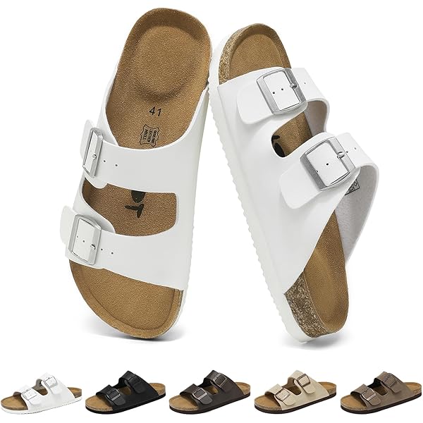 Plateau clogs voor dames, met verstelbare gesp, platform, leer, slippers, zacht kurk-voetbed, suède sandalen, half gesloten, dikke onderkant, pantoffels, groen, 37 EU