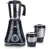 Judge by Prestige 500 Watts ACE Mixer Grinder with 3 Stainless Steel Jars | Black