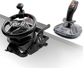 Thrustmaster T128 SimTask Farming Pack PS5 ve PC için T128 Yarış Direksiyonu, Montaj Sistemi ve FarmStick Joystick
